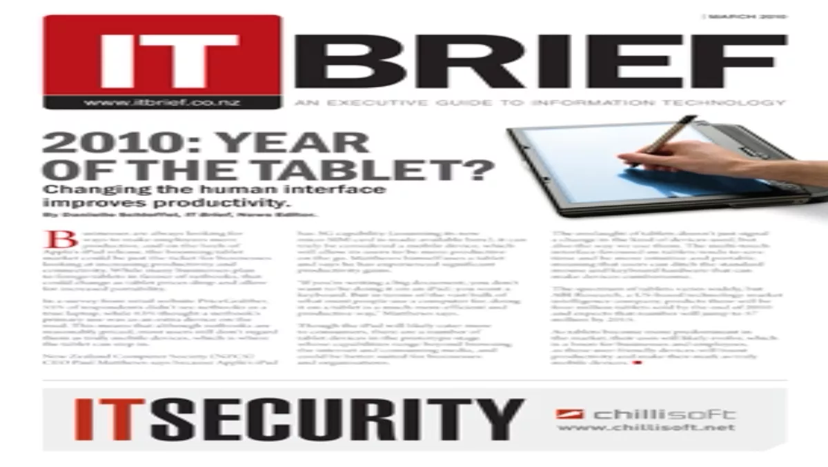IT Brief March theme revealed