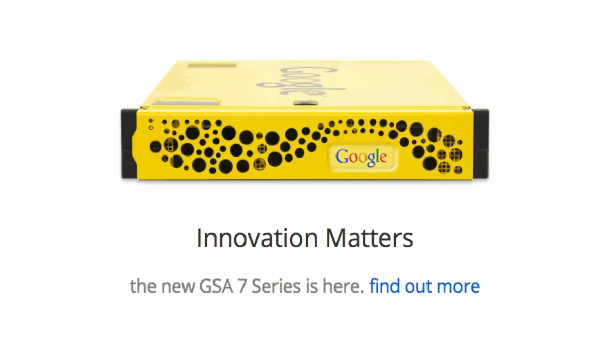 Google Search Appliance update boosts business needs