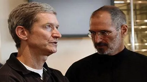 Tim cook e steve jobs