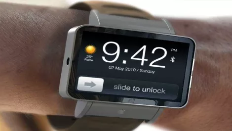 Apple iwatch on wrist 1