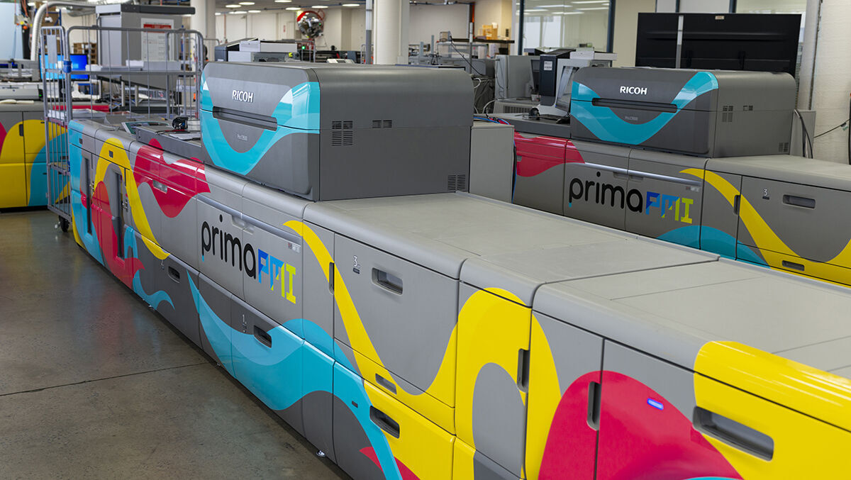 Prima PMI unveils ten Ricoh 9500 printers at its Melbourne site