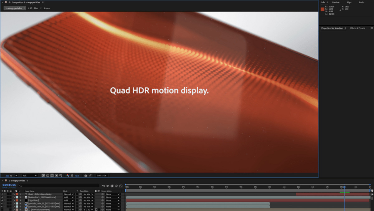 After Effects Enhancer Adobe reveals major Adobe After Effects 3D enhancements