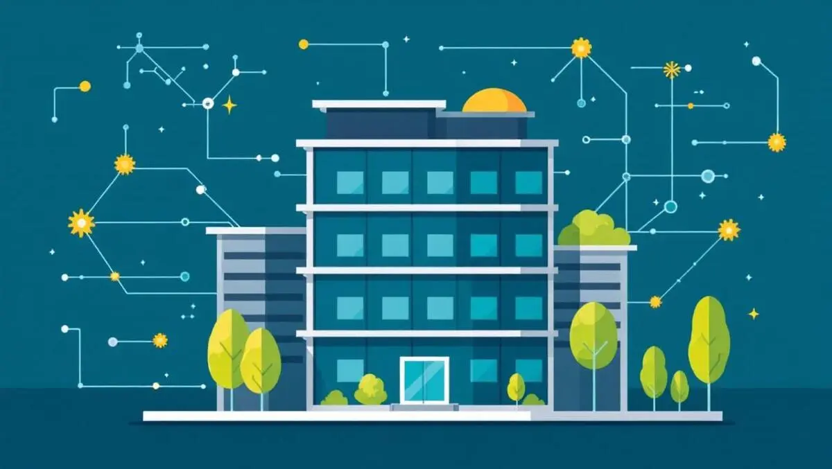 Modern office building australia new zealand digital network incomplete connections