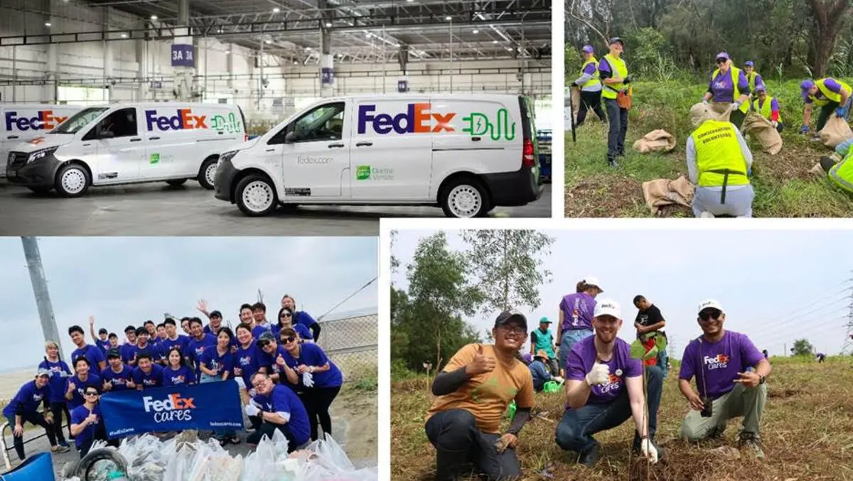 FedEx expands electric fleet & community efforts in Asia Pacific