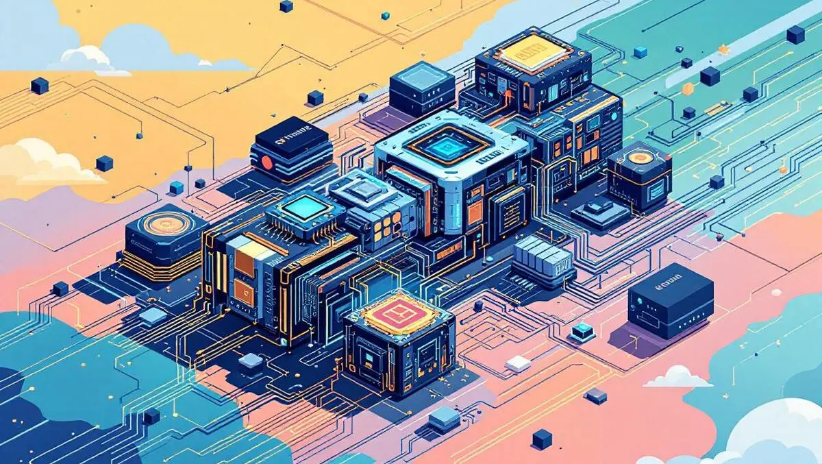 Sophisticated supercomputer quantum circuits advanced processors ai complexity