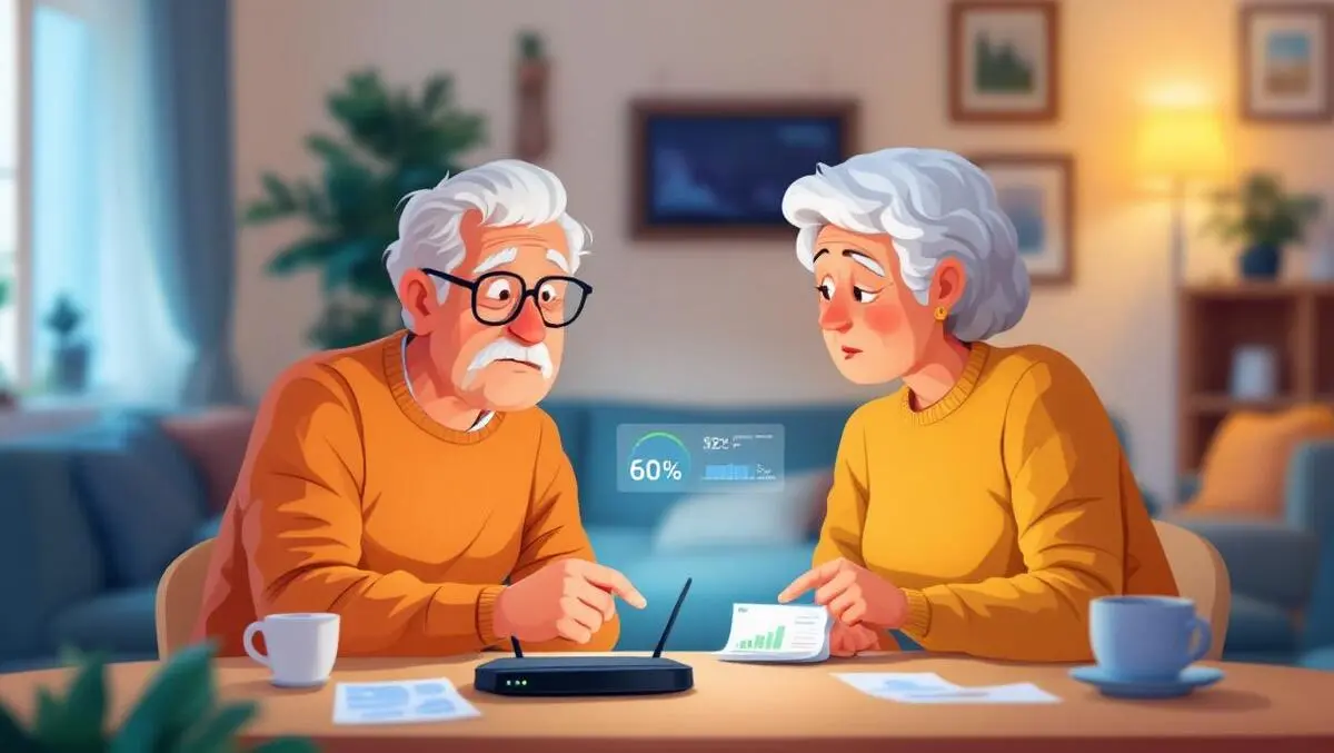 Elderly australian couple puzzled over high internet data speed usage