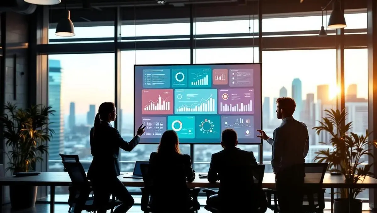 Australian bankers collaborate around digital dashboard workflows