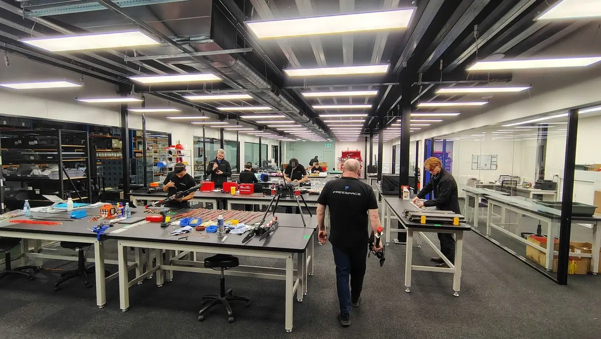 Freespace opens Melbourne drone plant to lift output