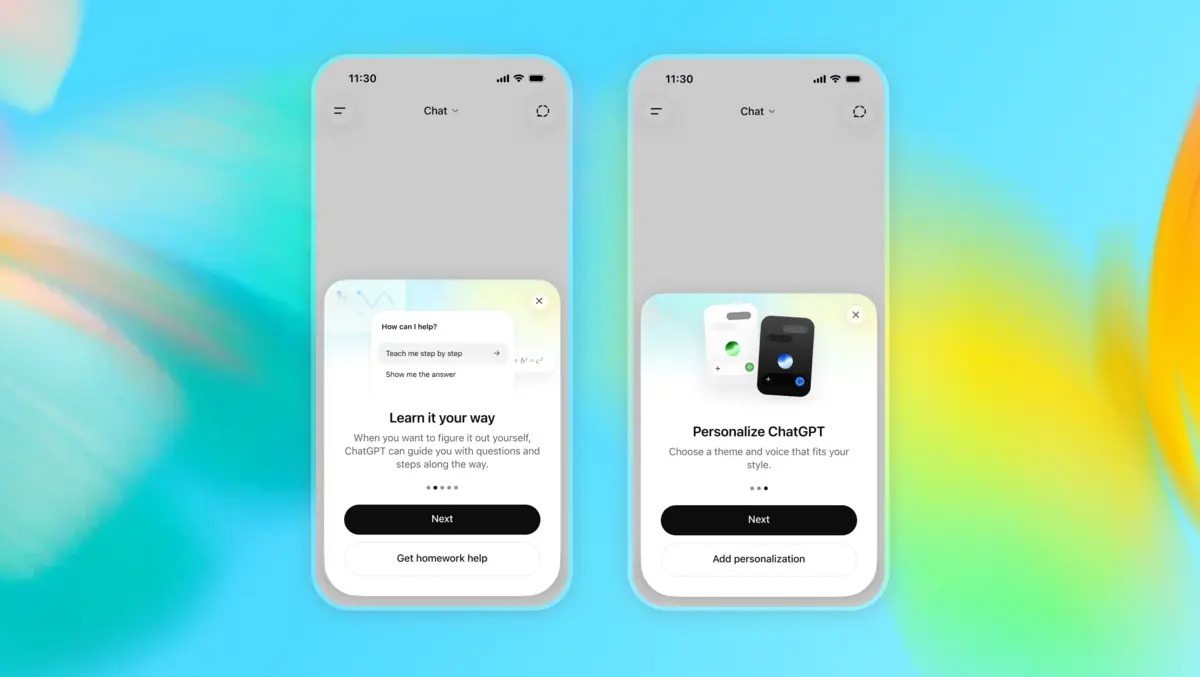 OpenAI's updated onboarding process for teen users.